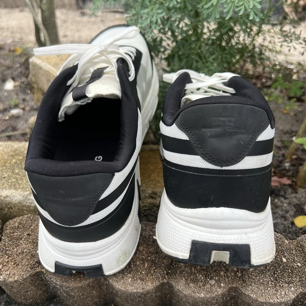 J.Lindeberg Golf Vent 500 Shoes Men's 12-12.5 EU 45 Black White